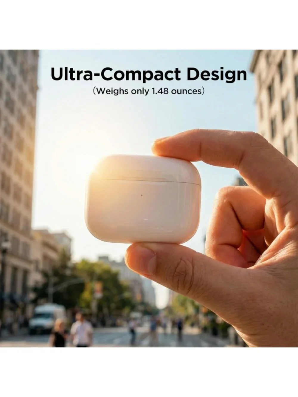 Wireless AirPod Pro Charging Case - Fast Pairing, Audio Alerts, Replacement
